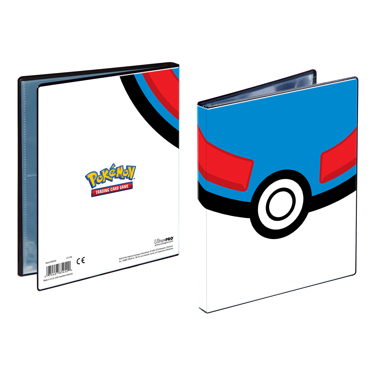 Great Ball 4-Pocket Portfolio for Pokémon | Ultra PRO International