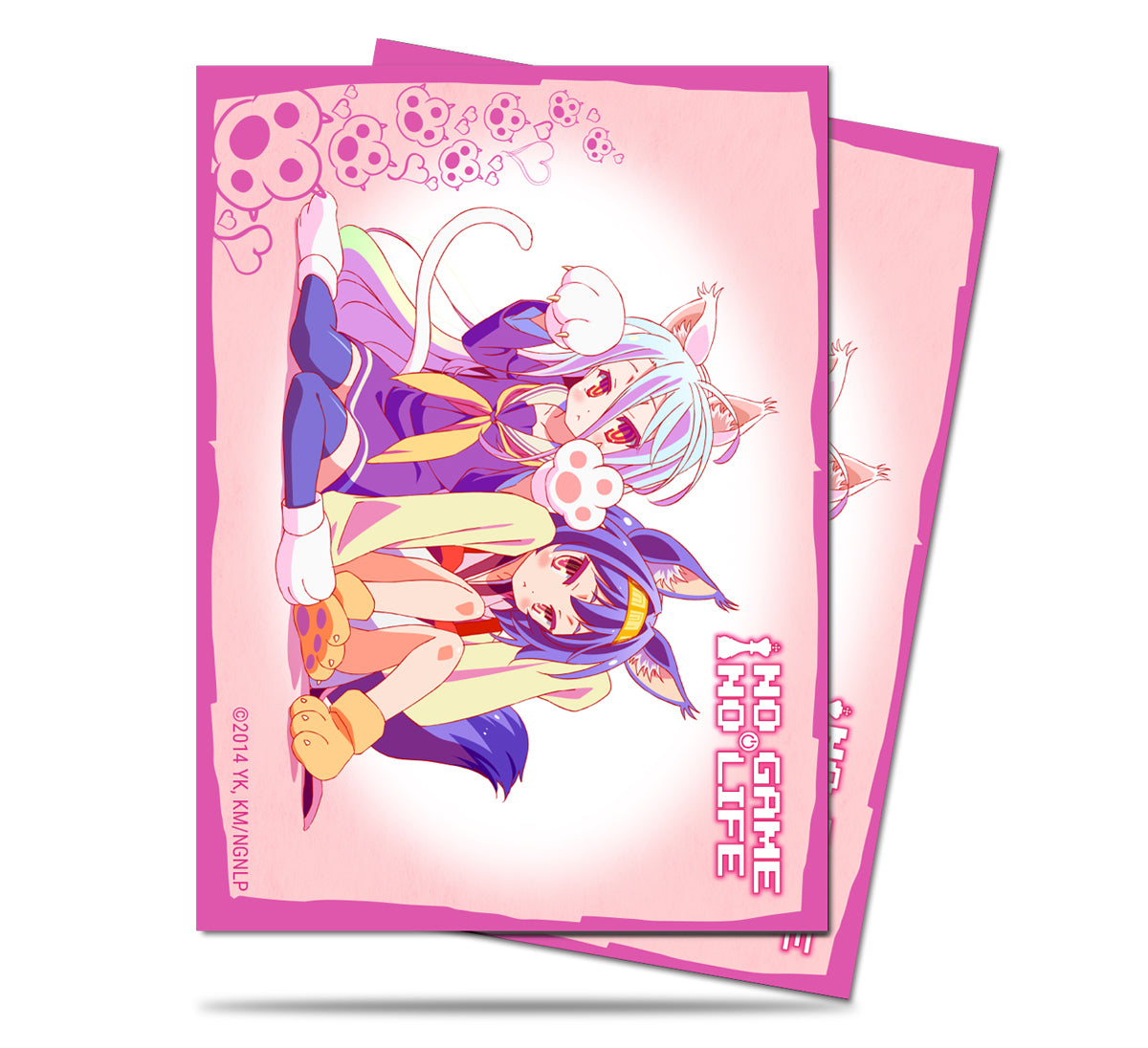 Nayaa! Standard Deck Protector Sleeves (65ct) for No Game No Life | Ultra PRO International