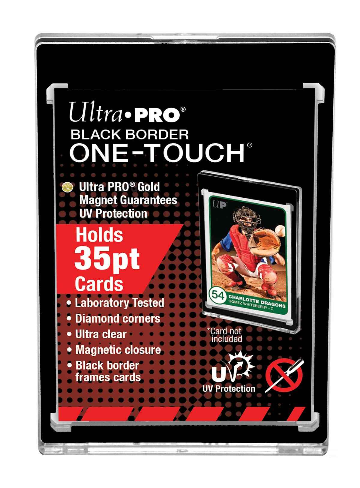 35PT Black Border UV ONE-TOUCH® Magnetic Holder