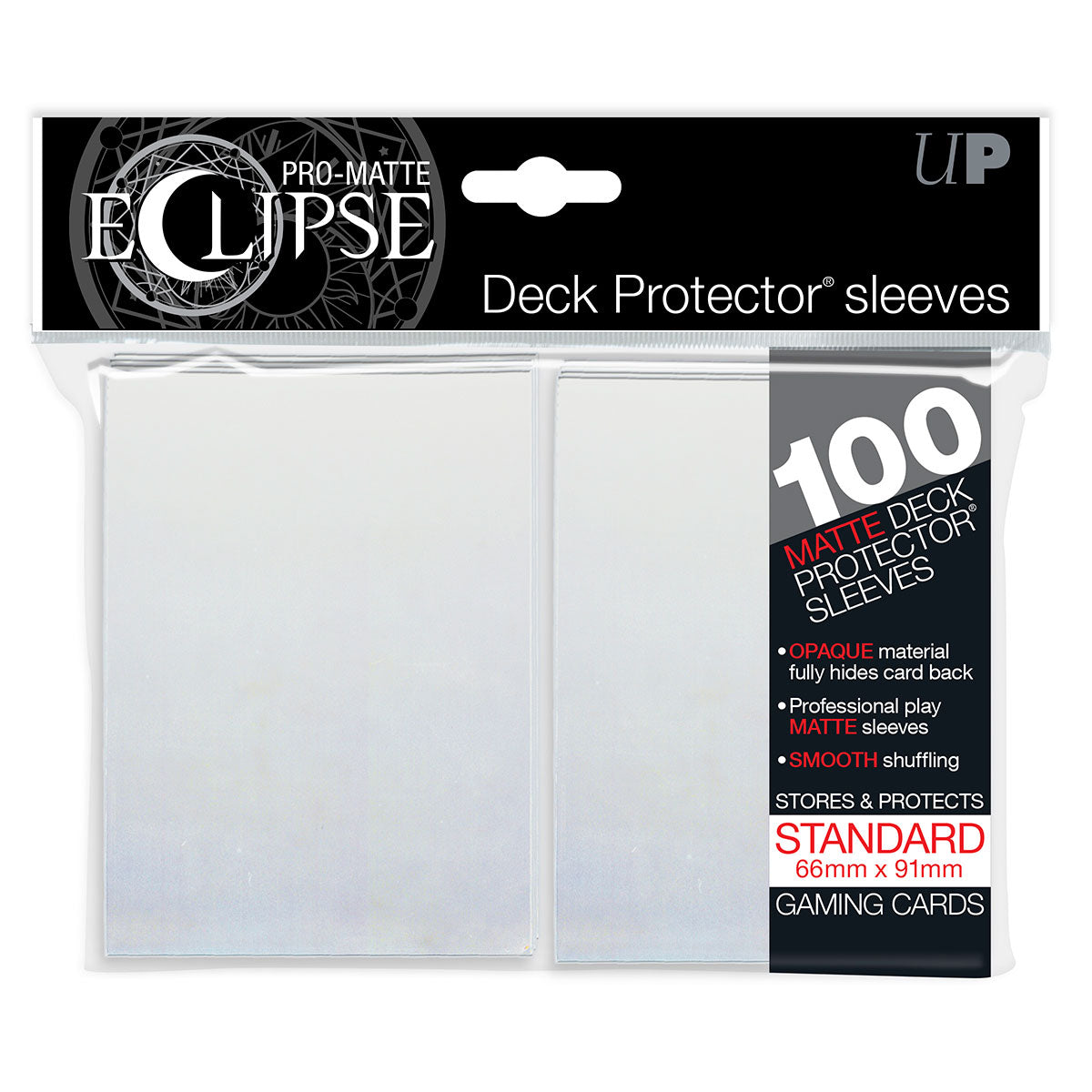 PRO-Matte Eclipse Standard Deck Protector Sleeves (100ct) | Ultra PRO International