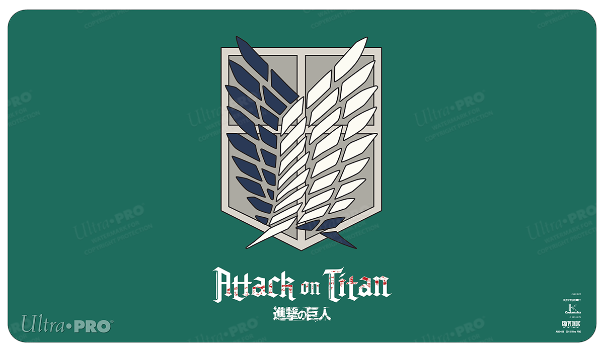 The Survey Corps Standard Gaming Playmat Mousepad for Attack on Titan
