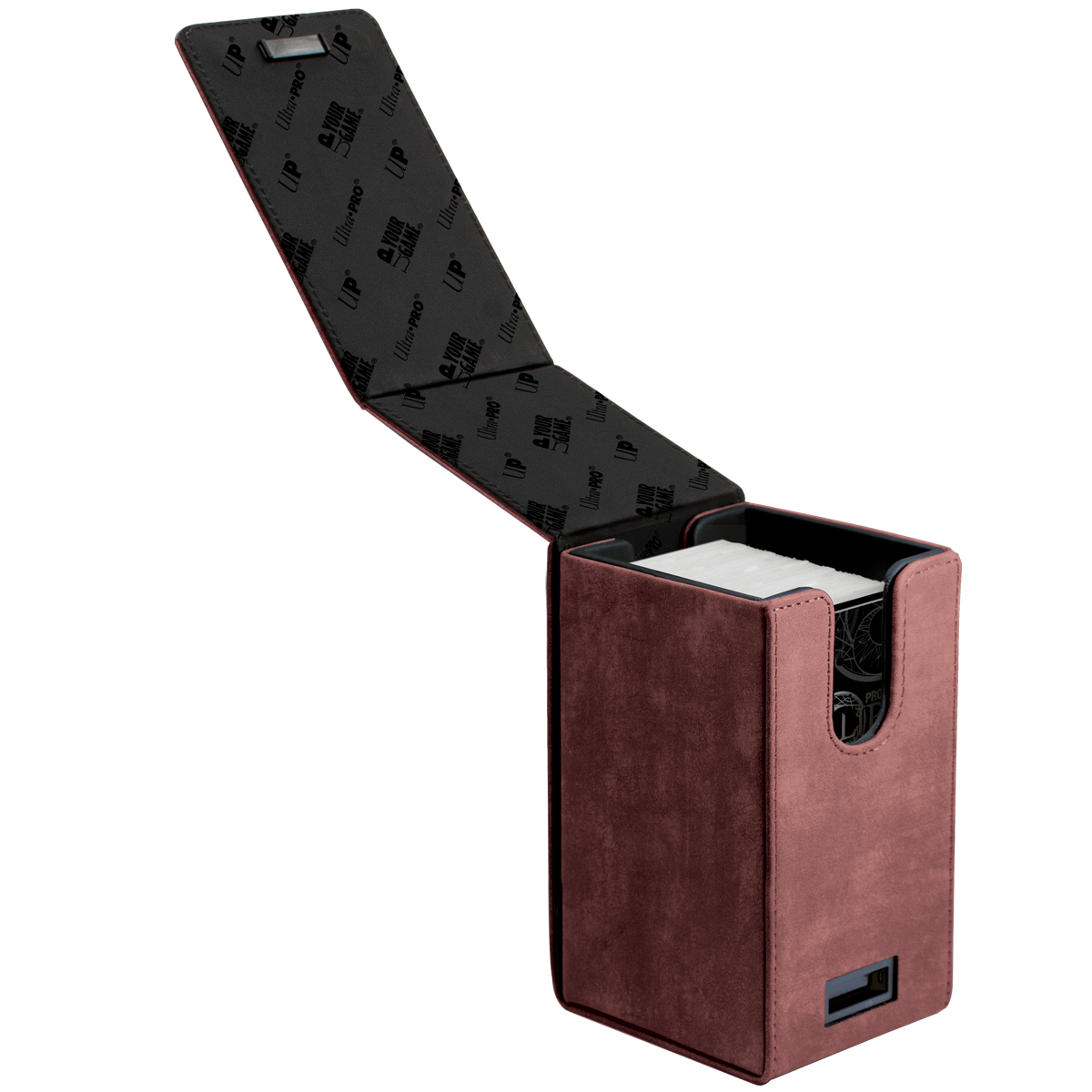Suede Collection: Alcove Tower Flip Deck Box | Ultra PRO International