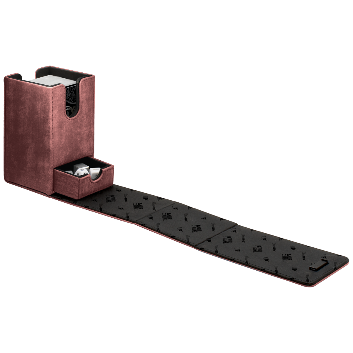 Suede Collection: Alcove Tower Flip Deck Box | Ultra PRO International