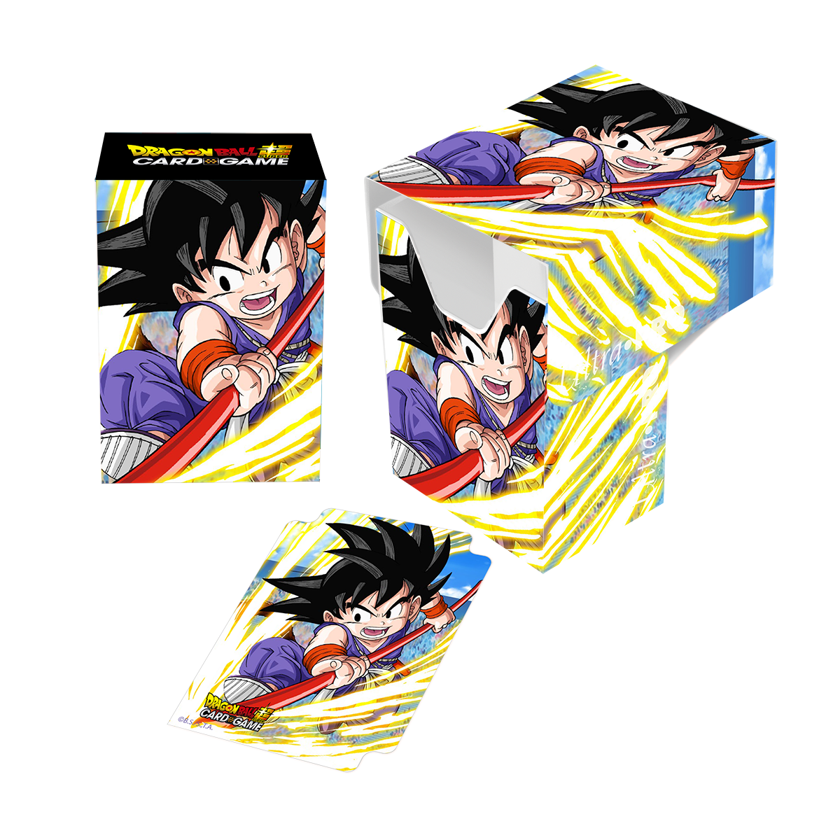 Explosive Spirit Son Goku Full-View Deck Box for Dragon Ball Super | Ultra PRO International