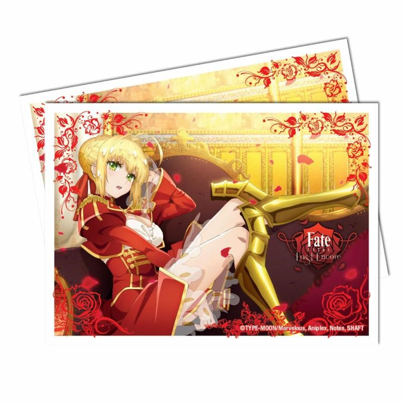 Nero Standard Deck Protector Sleeves (65ct) for Fate/EXTRA | Ultra PRO International