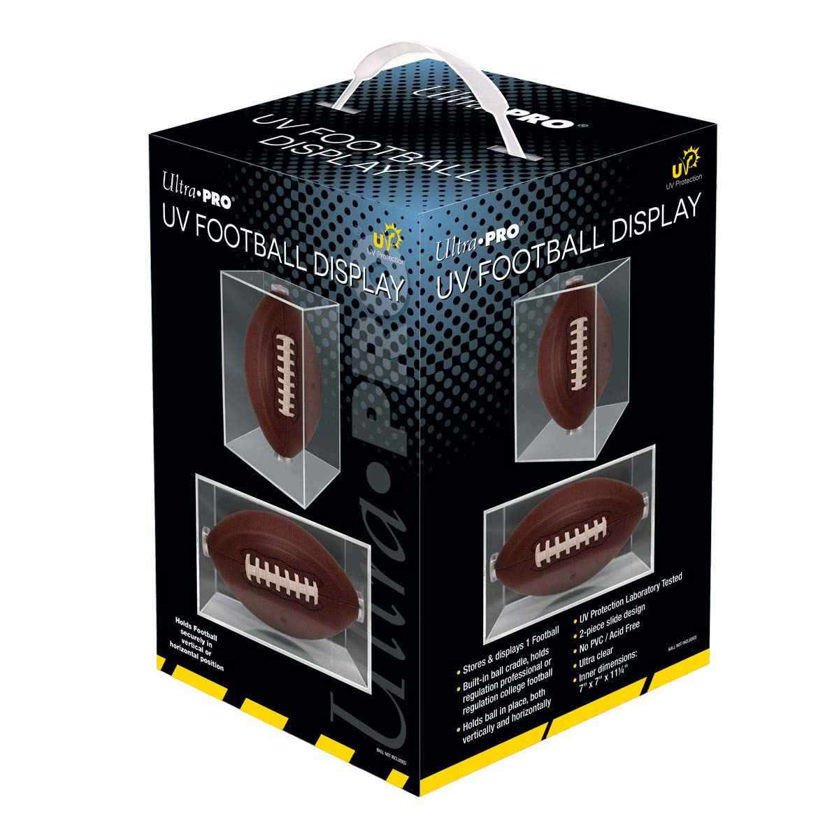 Football Clear Display with UV Block