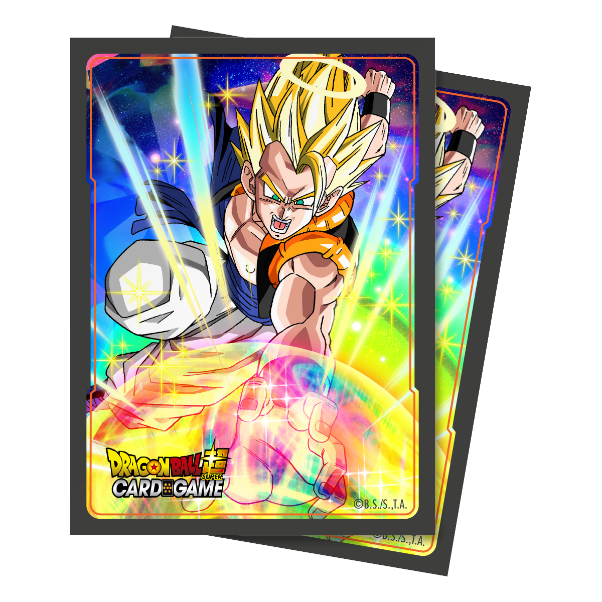 gogeta card sleeves Super Saiyan God SS Gogeta Standard Deck Protector Sleeves (65ct) for  Dragon Ball Super