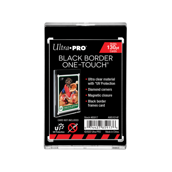 130PT Black Border UV ONE-TOUCH Magnetic Holder
