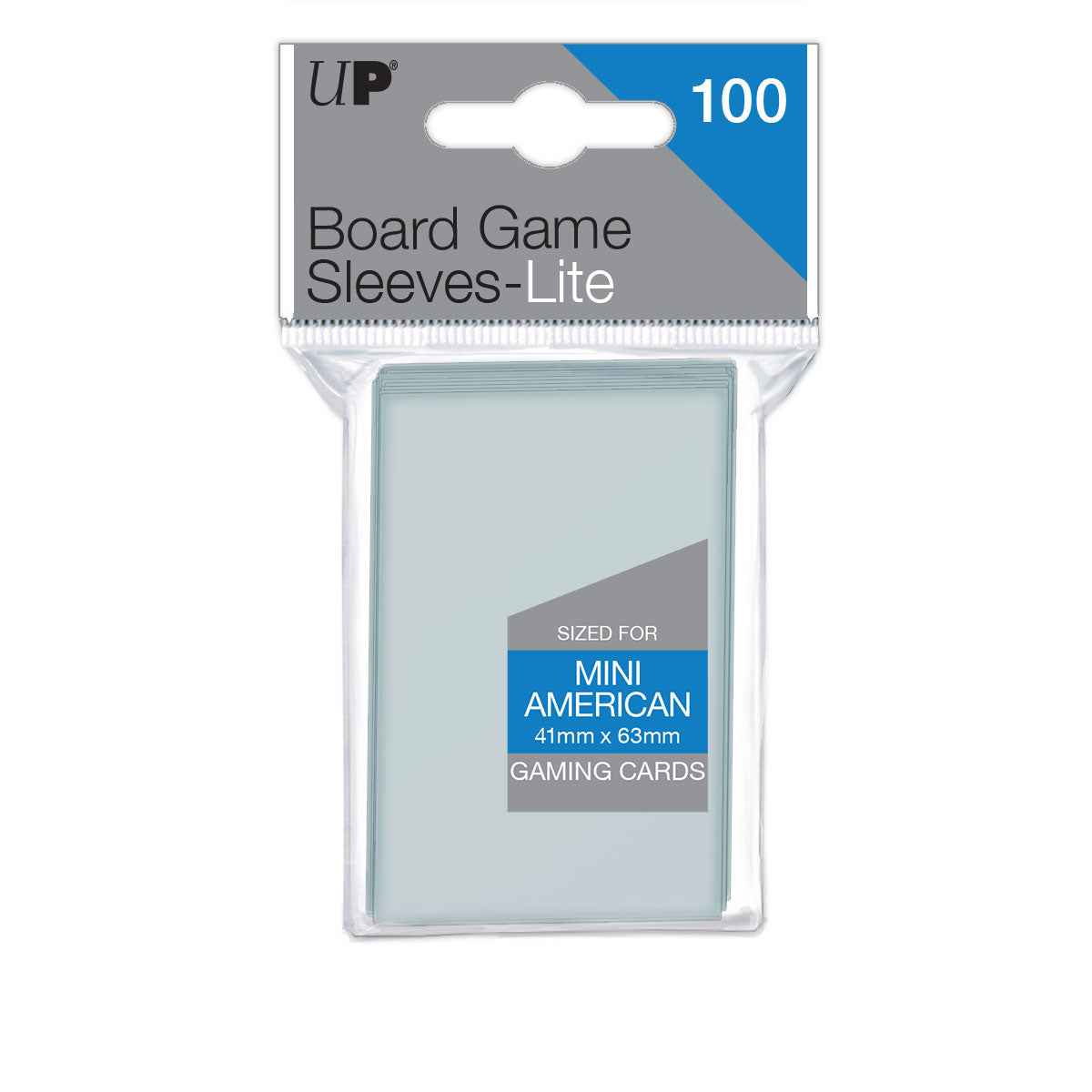 Ultra Pro Board Game Sleeves Lite: Mini American 41 x 63mm (100)
