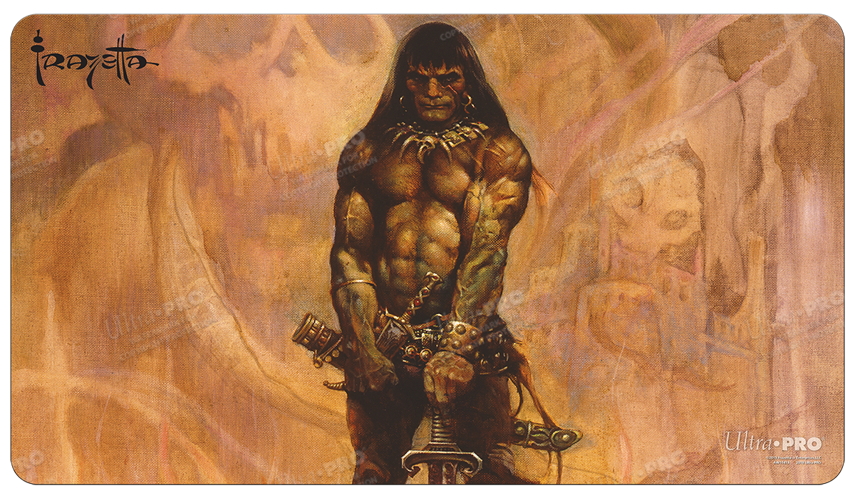 Barbarian Standard Gaming Playmat by Frank Frazetta | Ultra PRO International