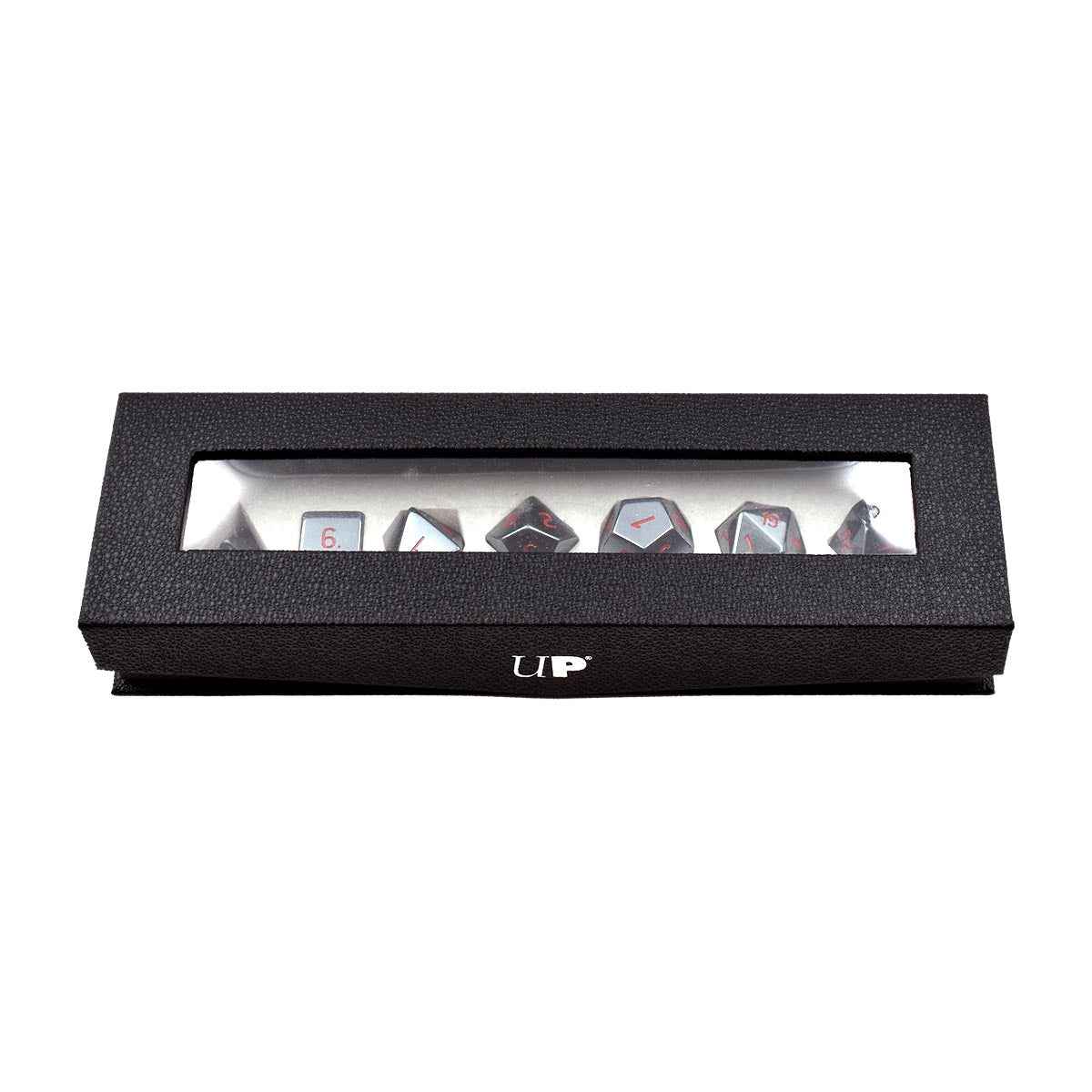 Gemstone Hematite RPG Dice Set (7ct)