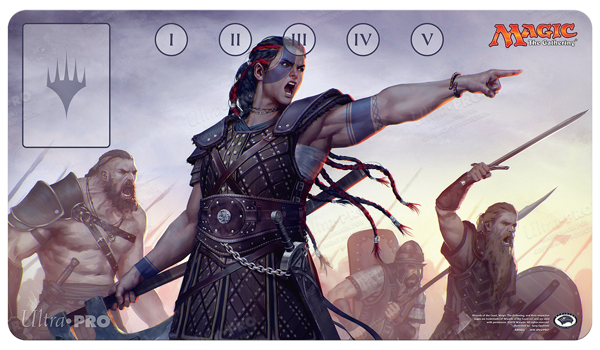 Commander 2016 Saskia the Unyielding Standard Gaming Playmat for Magic: The Gathering | Ultra PRO International