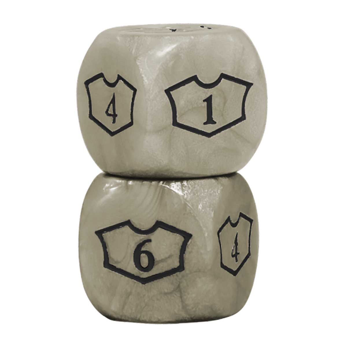 Deluxe Mana D6 Loyalty Dice Set (4ct) for Magic: The Gathering | Ultra PRO International