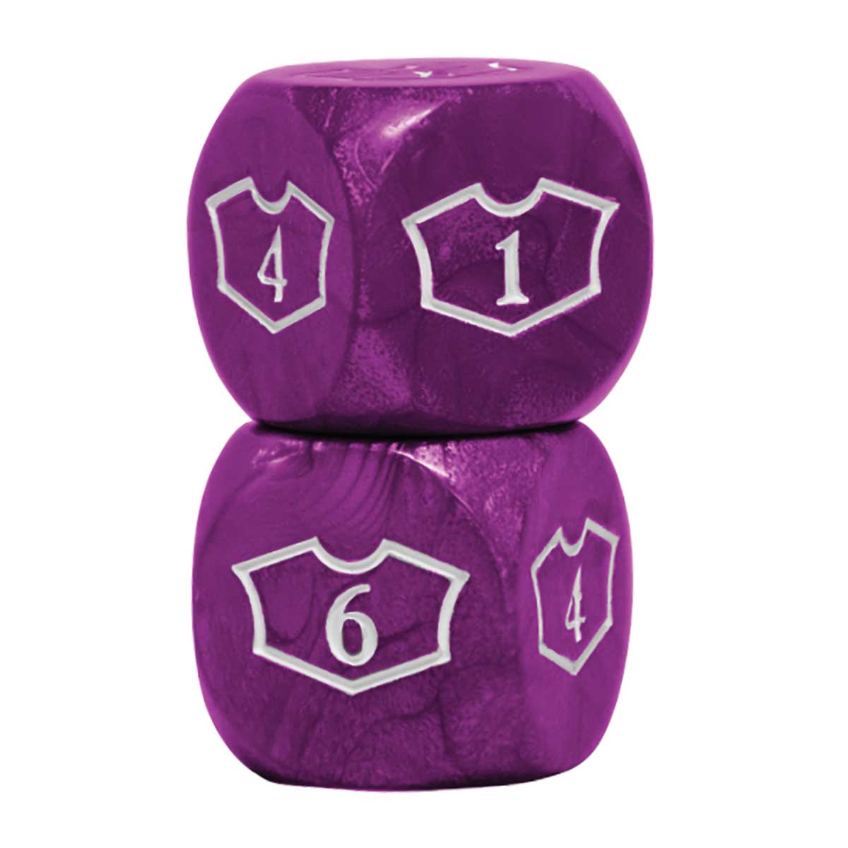 Deluxe Mana D6 Loyalty Dice Set (4ct) for Magic: The Gathering | Ultra PRO International