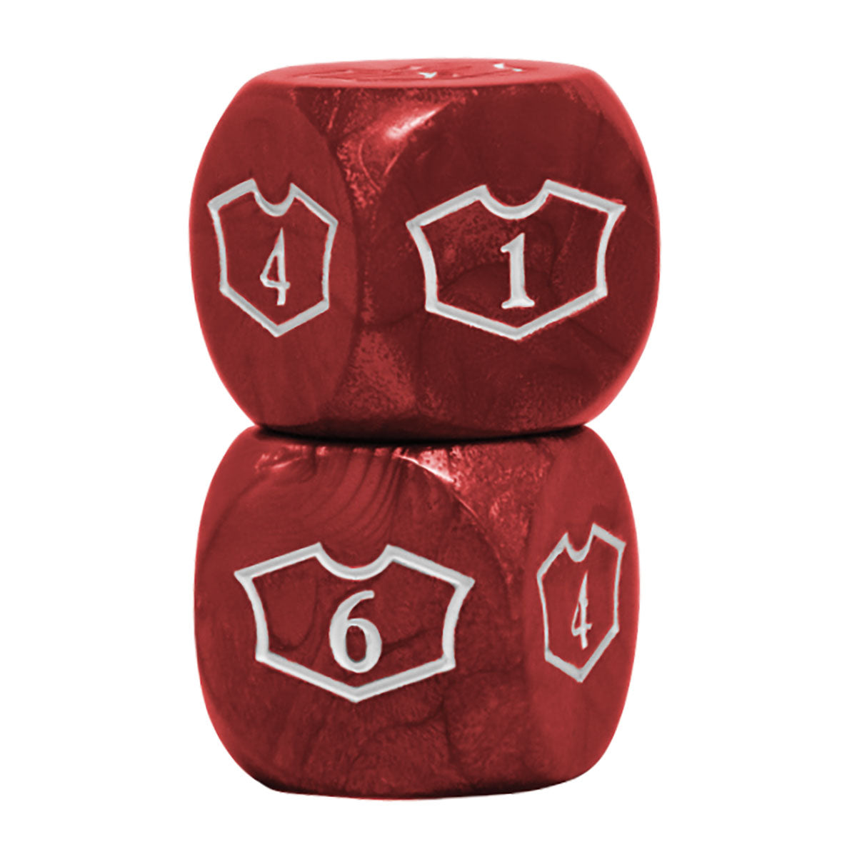 Deluxe Mana D6 Loyalty Dice Set (4ct) for Magic: The Gathering | Ultra PRO International