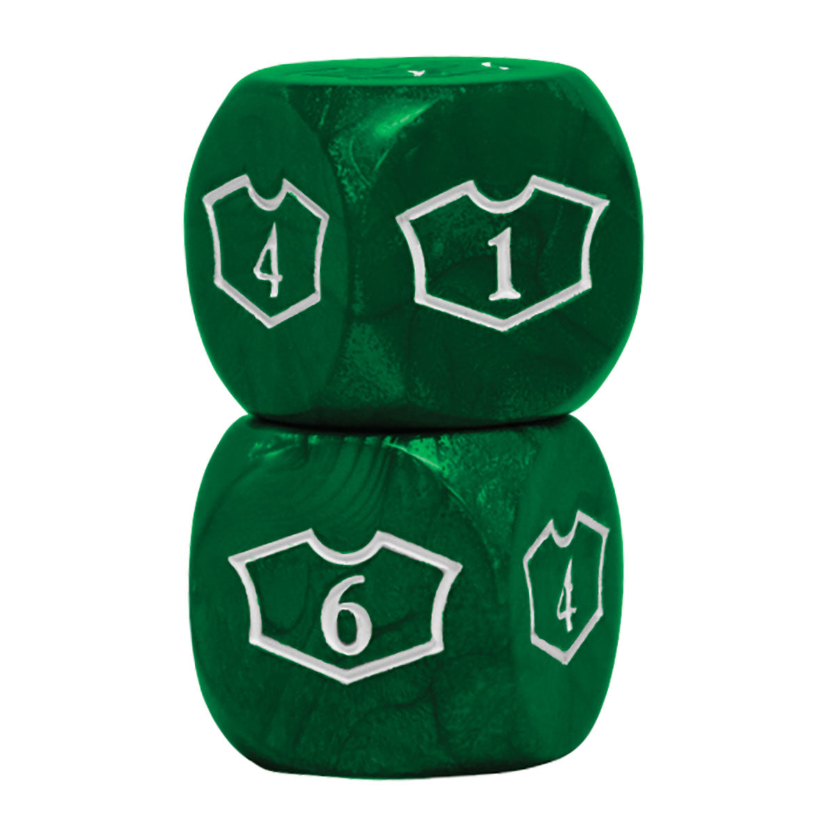 Deluxe Mana D6 Loyalty Dice Set (4ct) for Magic: The Gathering | Ultra PRO International