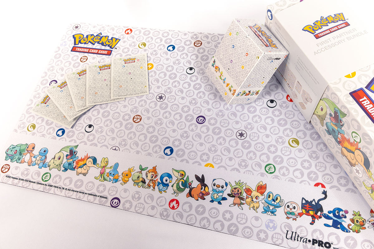 ultra pro pokemon trading card game first partner pack bundle Accessory for Pokémon Choose One:M3C Graveyard Overdrive (B/R/G) Collector two regular booster packs Cloud, Midgar Mercenary - tiamat