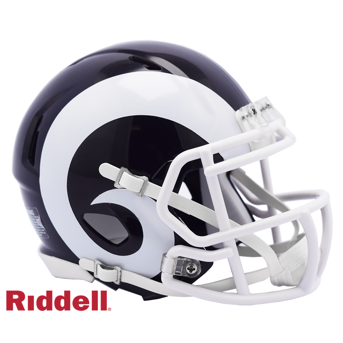 Riddell NFL Los Angeles Rams 2019 Logo Speed Mini Replica Helmet ...