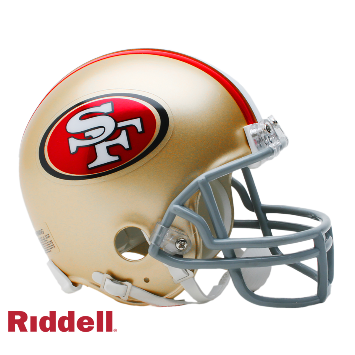 Riddell NFL Licensed San Francisco 49ers Mini Football Helmet in