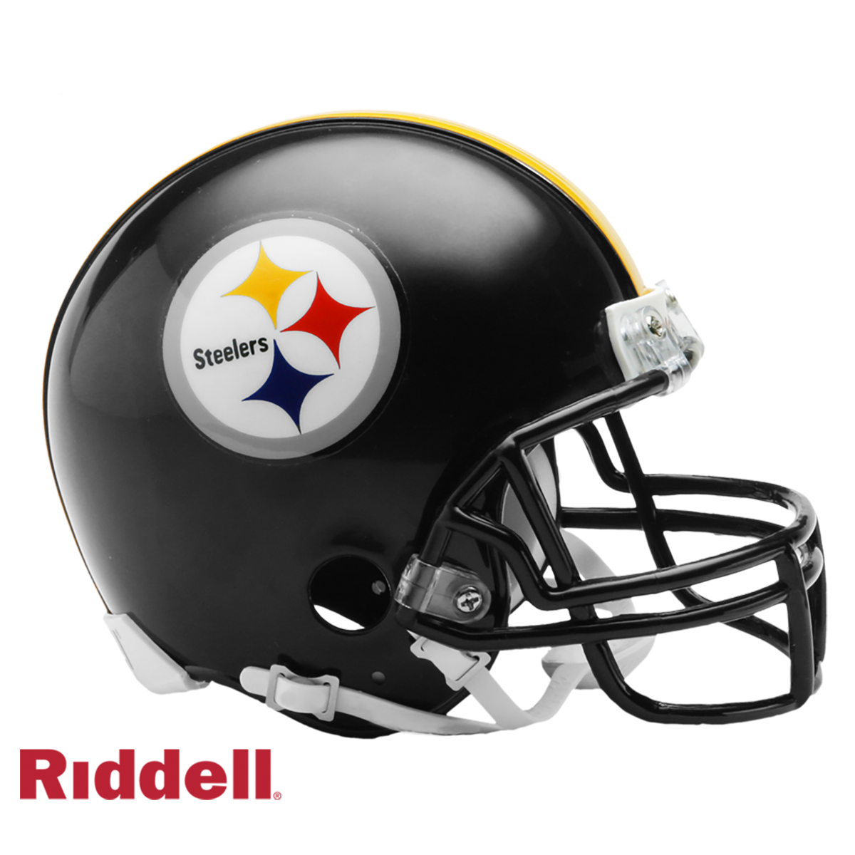 Pittsburgh Steelers Replica Matte Black Helmet