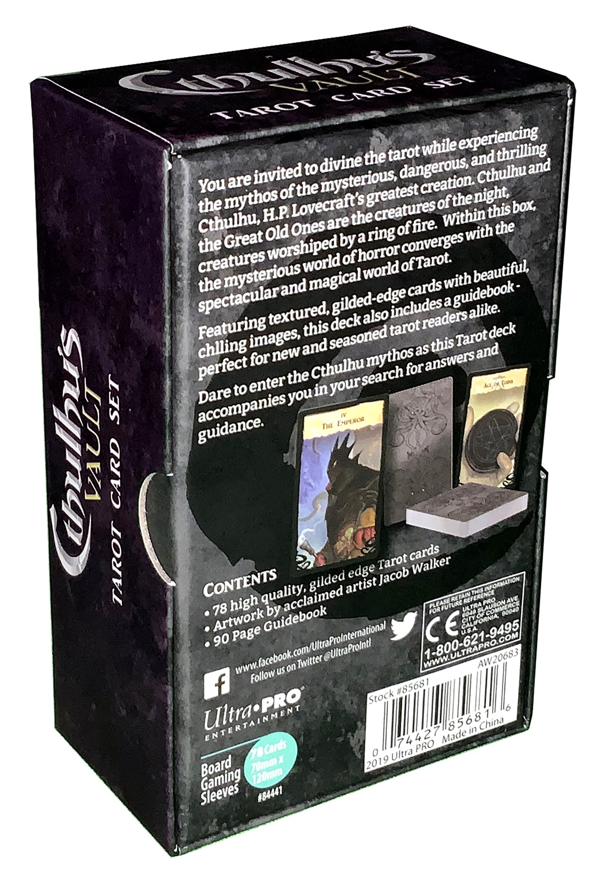 Cthulhu’s Vault Tarot Card Set | Ultra PRO International