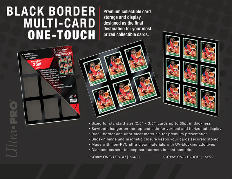 Black Border Multi-Card One-Touch | Ultra PRO International