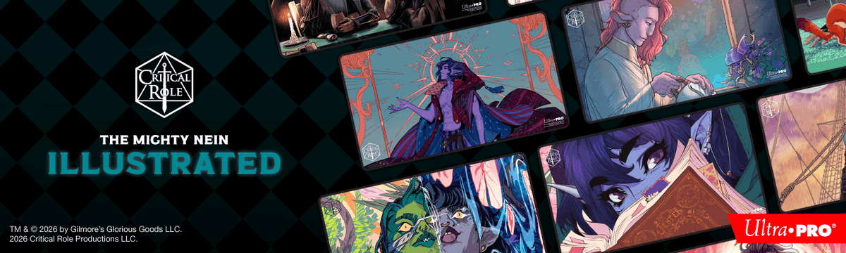 Critical Role: The Mighty Nein - Illustrated Playmats
