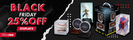 Black Friday - 25% OFF Select Memorabilia Displays