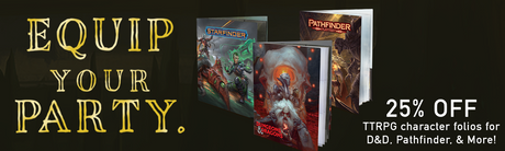 TTRPG Character Folio Sale