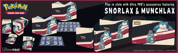 Case Départ  CLASSEUR POKEMON SNORLAX & MUNCHLAX