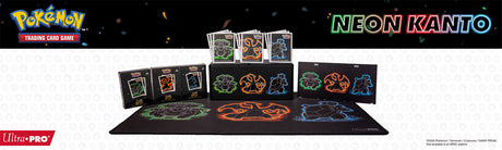 Neon Kanto Accessories for Pokémon TCG