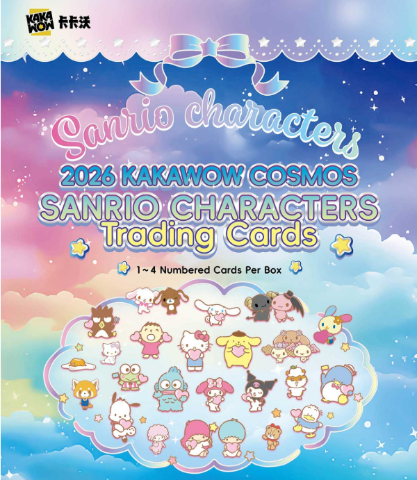 2026 COSMOS SANRIO CHARACTERS Trading Cards Hobby Box