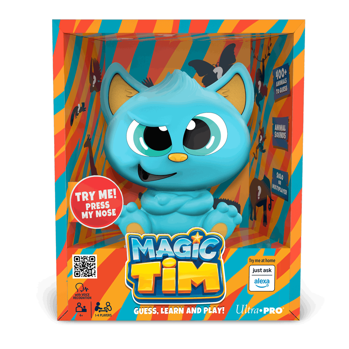 Magic Tim Interactive Voice-Recognition Animal Guessing Toy
