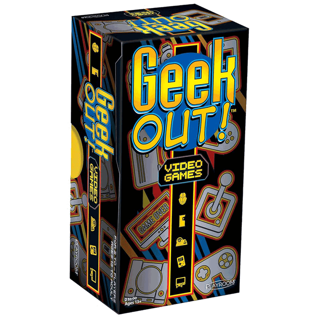 Geek Out! Video Games: Party Game for Ages 13 and Up, 2 or More Players | Ultra PRO International