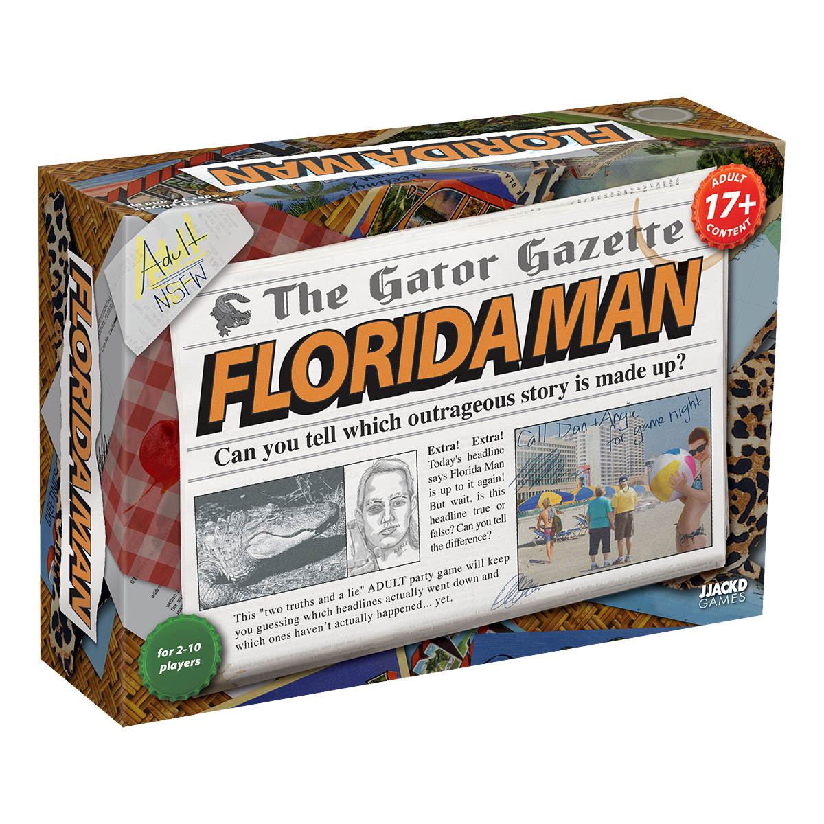 Florida Man: Guess the fake news to win! | Ultra PRO Entertainment