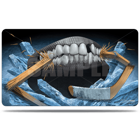 Monster Hockey Breaker Mat Mousepad by Tom Wood