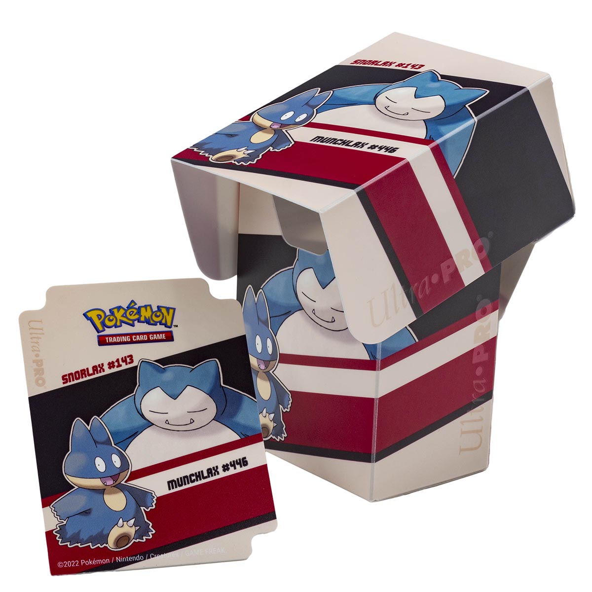 Snorlax and Munchlax Full-View Deck Box for Pokémon | Ultra PRO International