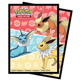 Eevee Evolution Vaporeon Jolteon Deck Protector Sleeves 65CT Pokemon - Image 2 | Ultra PRO