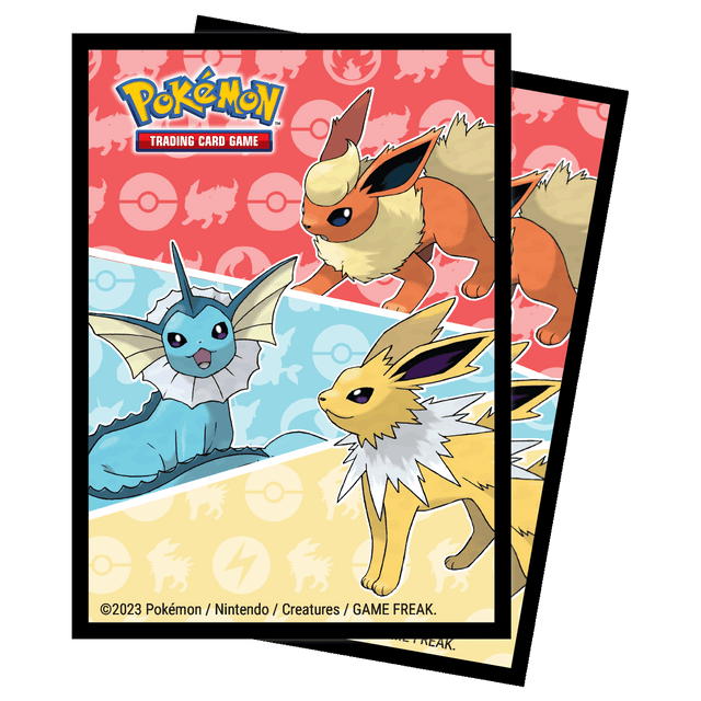 Eevee Evolution Vaporeon Jolteon Deck Protector Sleeves 65CT Pokemon - Image 2 | Ultra PRO
