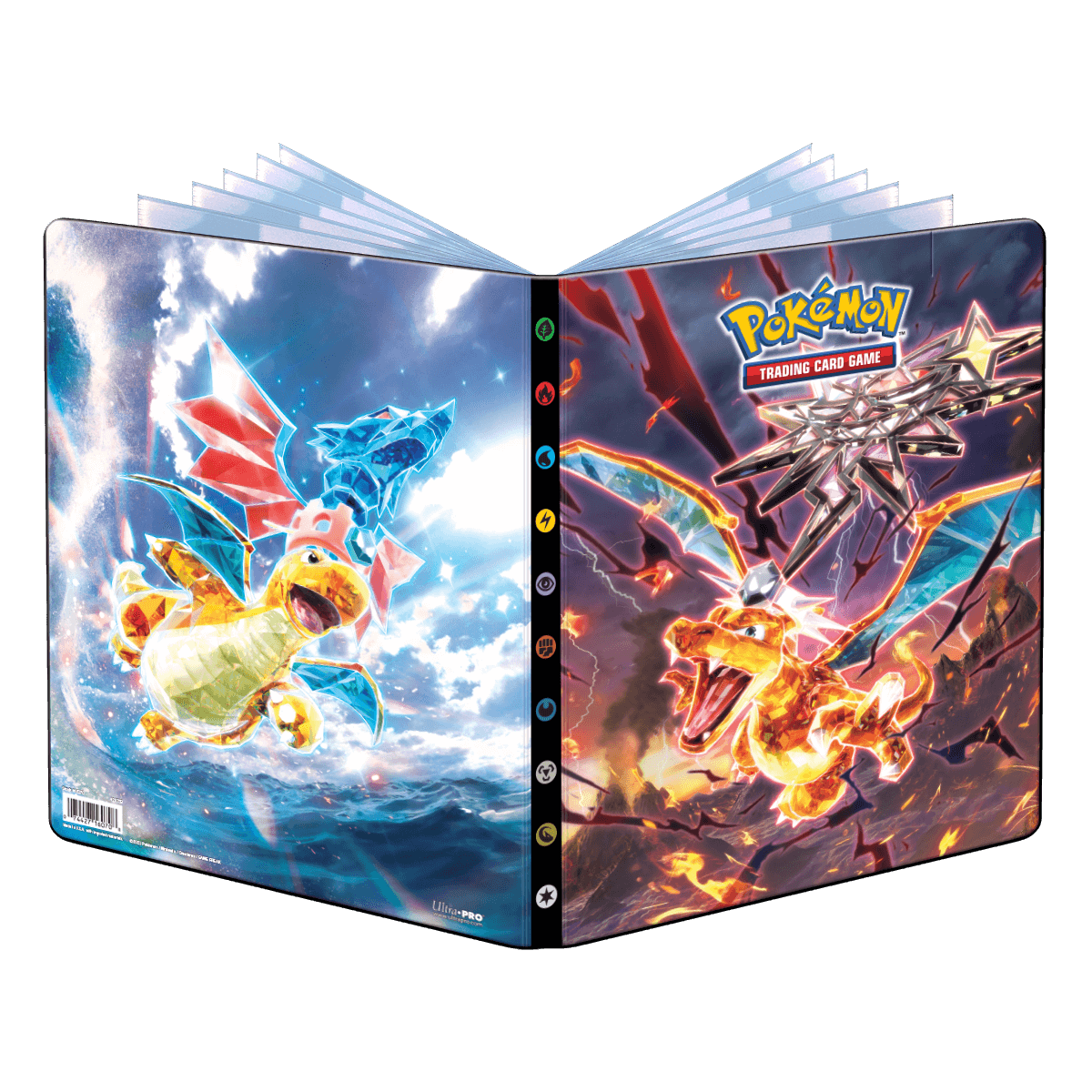 Scarlet and Violet Charizard and Dragonite 9-Pocket Portfolio for Pokémon | Ultra PRO International