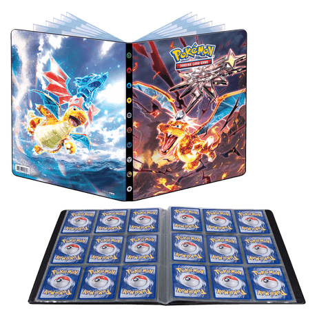 Scarlet and Violet Charizard and Dragonite 9-Pocket Portfolio for Pokémon | Ultra PRO International