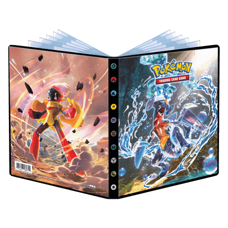 Scarlet and Violet Tera Type Garchomp and Armarouge 4-Pocket Portfolio for Pokémon | Ultra PRO International