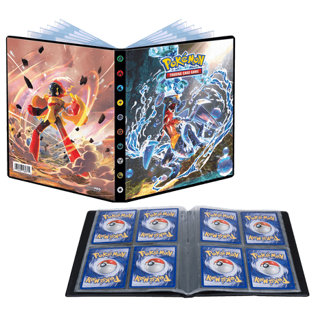 Scarlet and Violet Tera Type Garchomp and Armarouge 4-Pocket Portfolio for Pokémon | Ultra PRO International