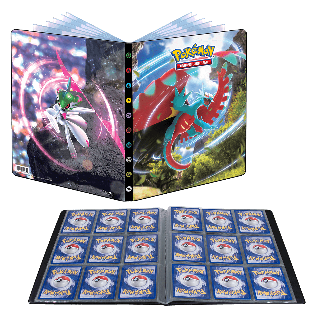 Scarlet and Violet Roaring Moon and Iron Valiant 9-Pocket
