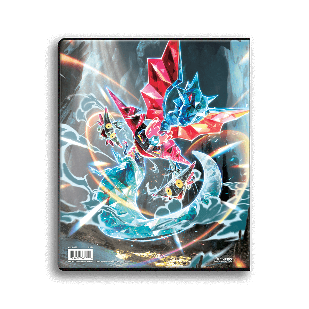 Scarlet and Violet Terastallized Ogerpon and Terastallized Dragapult 9-Pocket Portfolio for Pokémon | Ultra PRO International