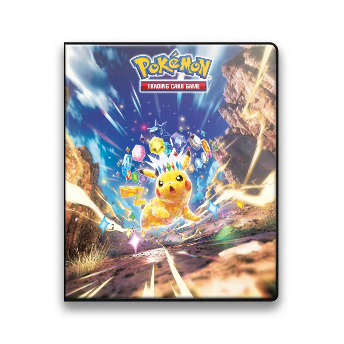 Álbum De Cartas Pokémon Scarlet & Violet – Portafolio De 9 Bolsillos Con Giovanni Y Team Rocket Para 252 Tarjetas