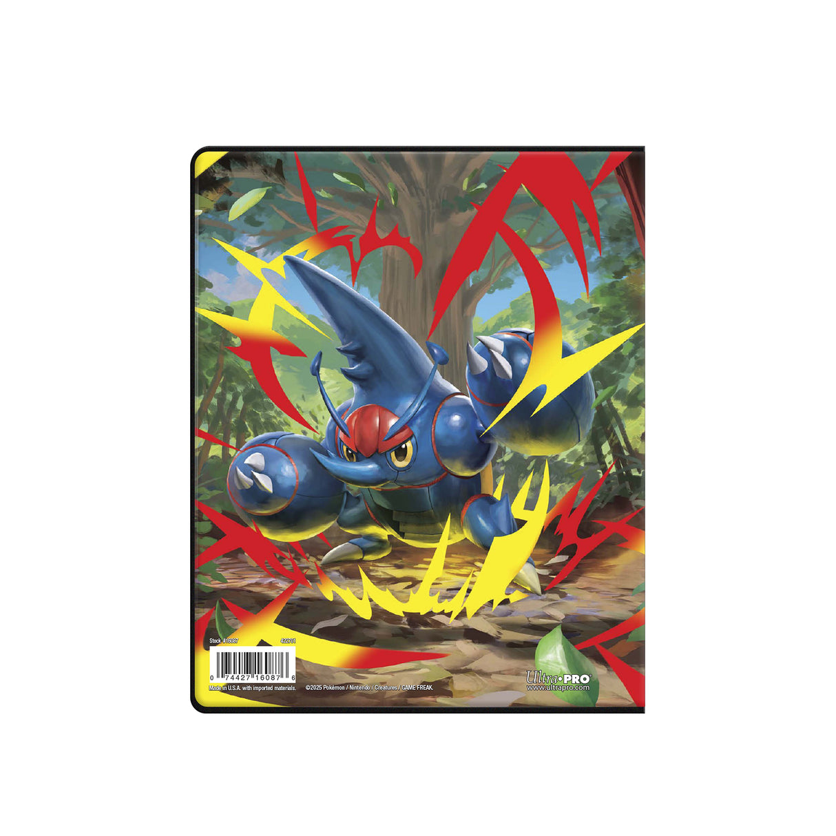 Mega Evolution - Phantasmal Flames 4-Pocket Portfolio for the Pokémon Trading Card Game Back | Ultra PRO International