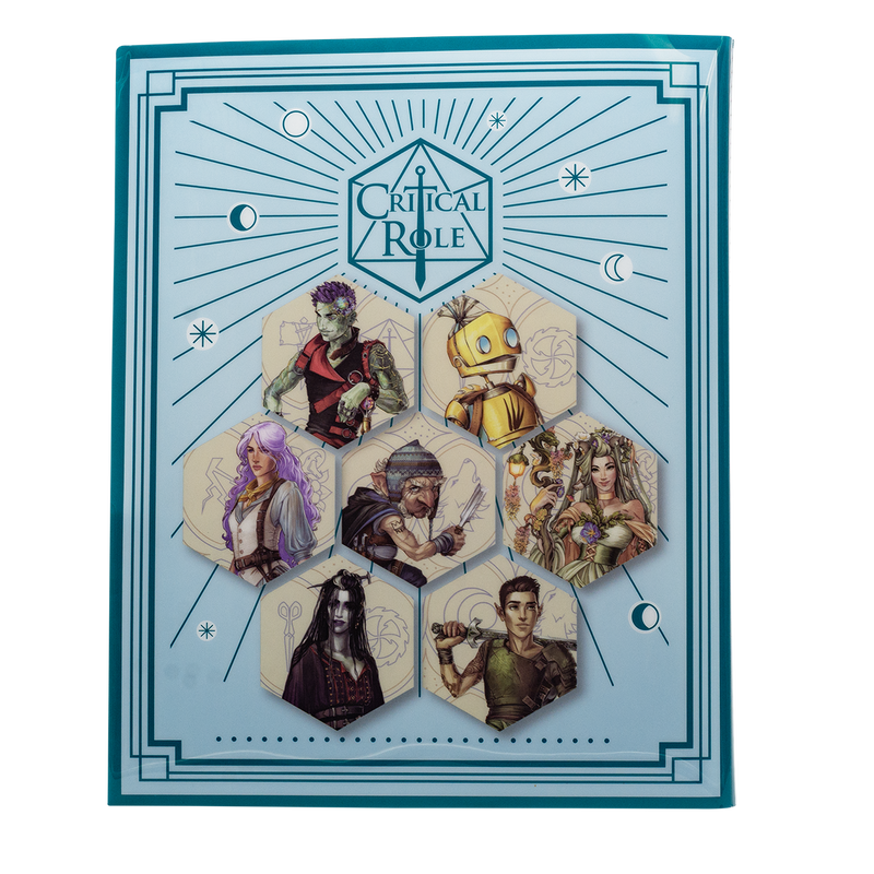 Critical Role Bells Hells Chetney Pock O'Peafrom RPG Folio with Stickers for Dungeons & Dragons | Ultra PRO International