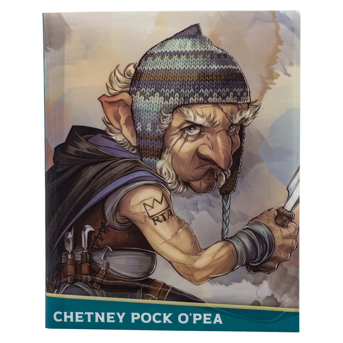 Critical Role Bells Hells Chetney Pock O'Peafrom RPG Folio with Stickers for Dungeons & Dragons | Ultra PRO International