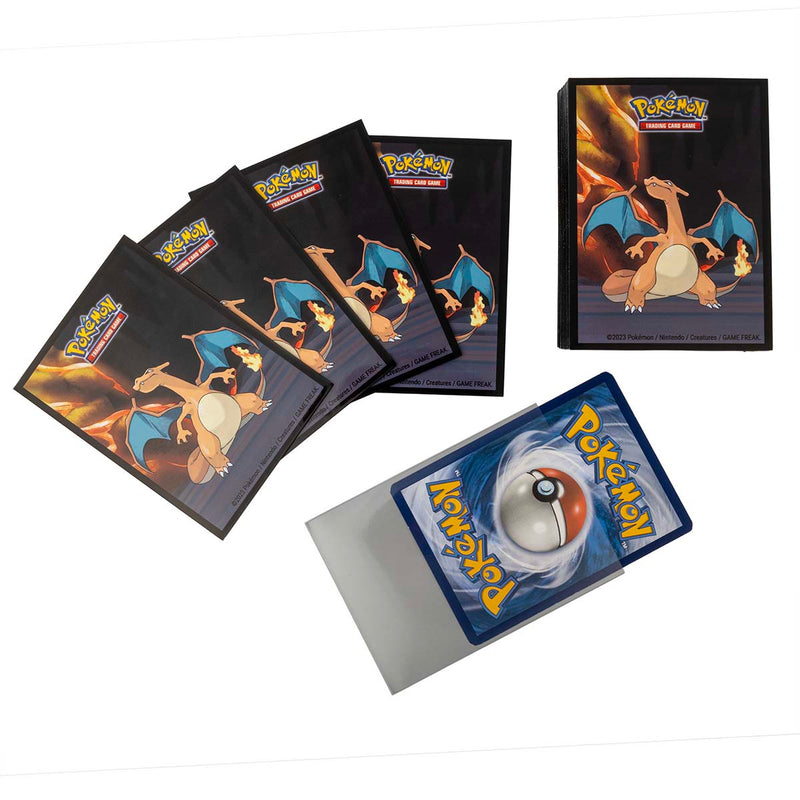Gallery Series Scorching Summit Standard Deck Protector Sleeves (65ct) for Pokemon | Ultra PRO International